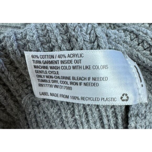 A New Day Solid Gray Pid Crewneck Women's Sweater Size XXL - Picture 8 of 8